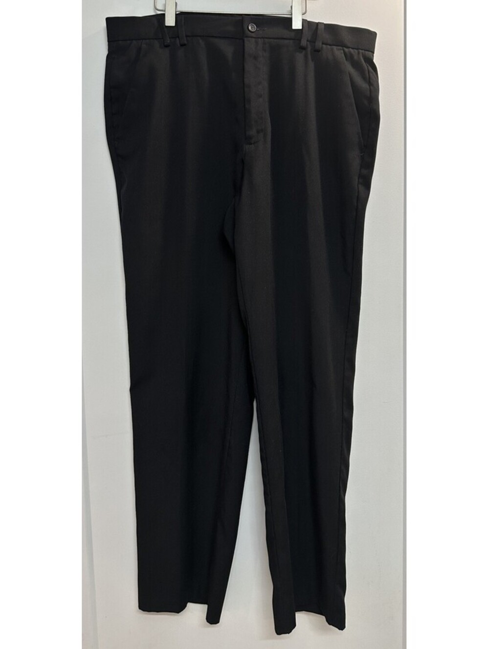 Dockers Men’s Black Pleated Individual Fit Straight Dress Golf Pants 36x32